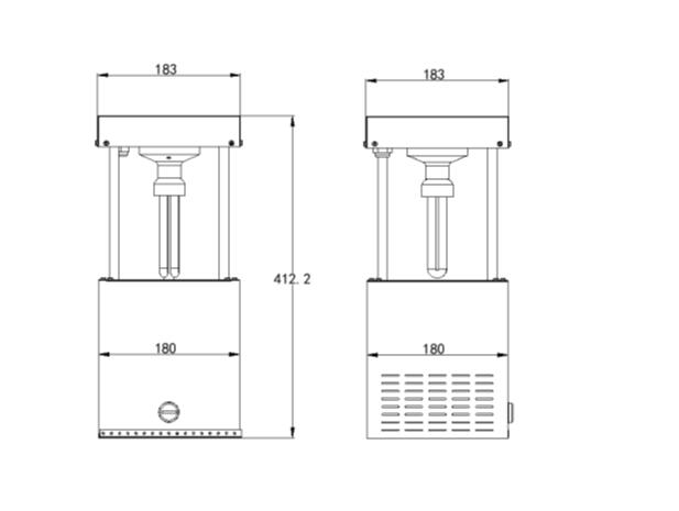 Solar insecticidal lamp product size diagram