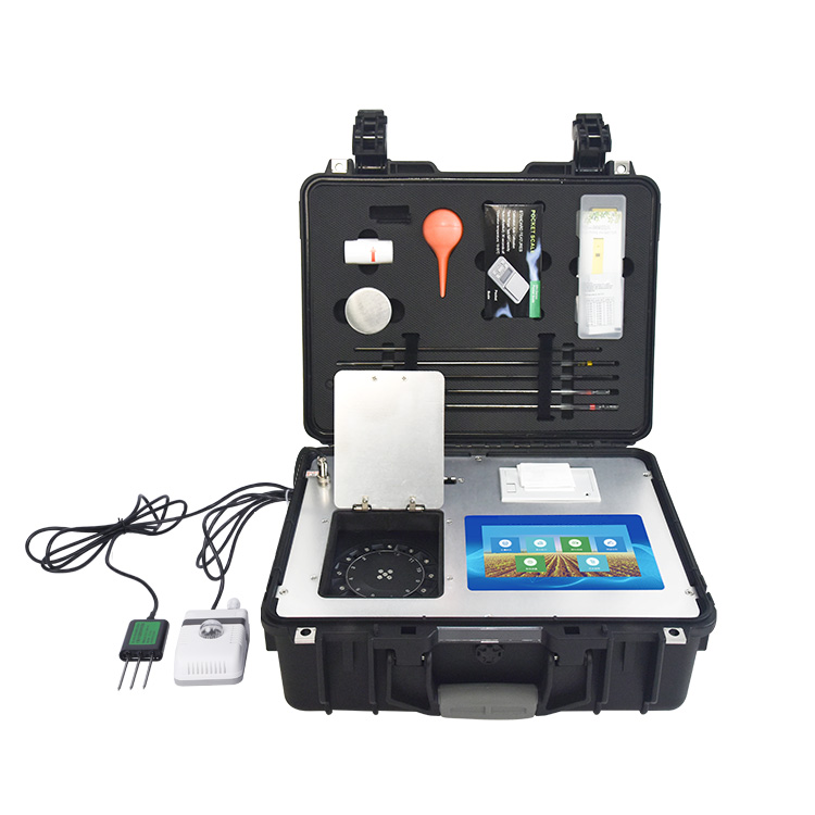 Soil nutrient speedometer