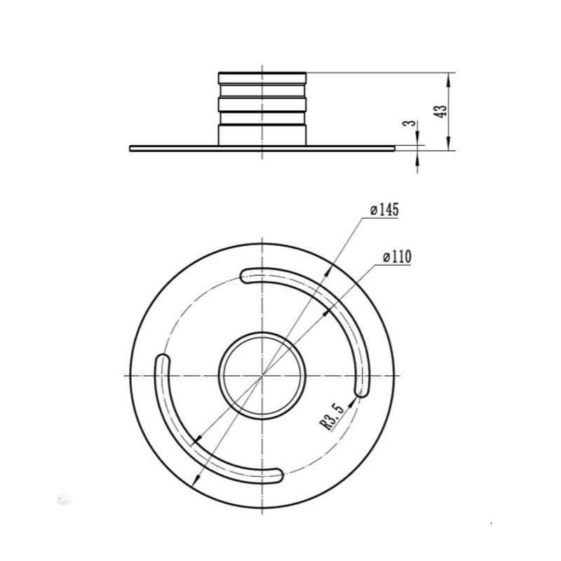 Industrial Meteorological Sensor Flange Size