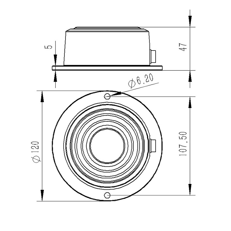 Ultrasonic Snow Depth Sensor Product Dimensions