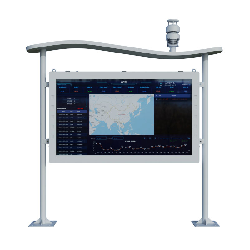 Negative oxygen ion monitoring system