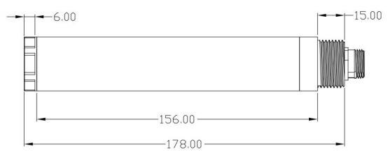 Online cod turbidity sensor size chart