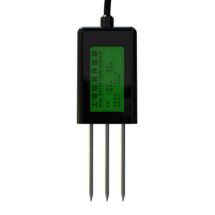 Soil moisture temperature sensor