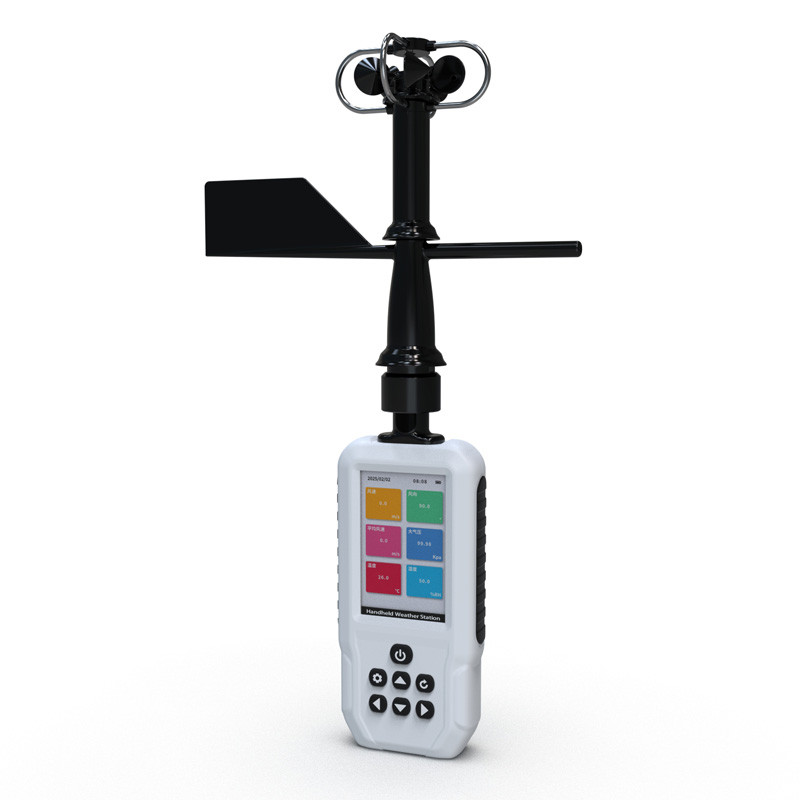 Thirteen-element handheld weather station