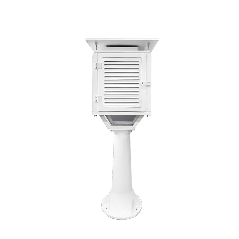 Weather Instrument Shelter is constructed entirely from high-quality fiberglass
