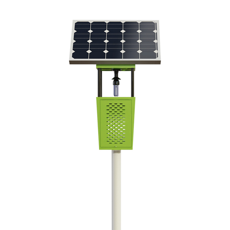 The price of a wind-suction solar-powered insecticidal lamp starts at 2200 yuan, covering various pest control applications in orchards and farmland